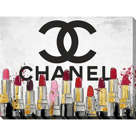 cool chanel art|chanel art work.